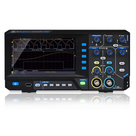 Oscilloscope numérique 2 voies 10 MHz PeakTech® P 1401