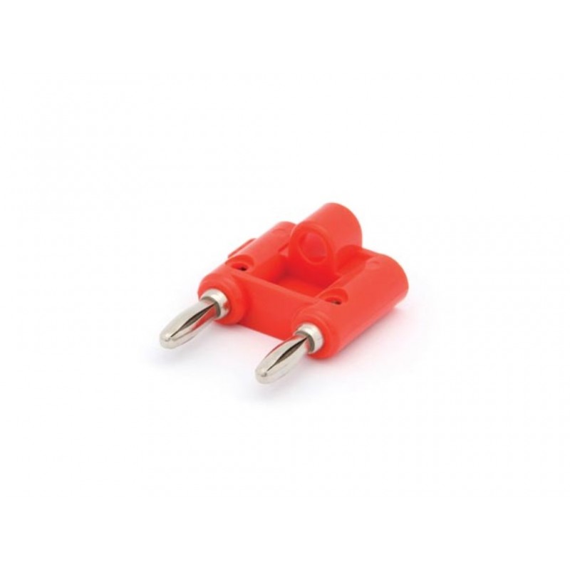 Fiches bananes Rouges, 4mm
