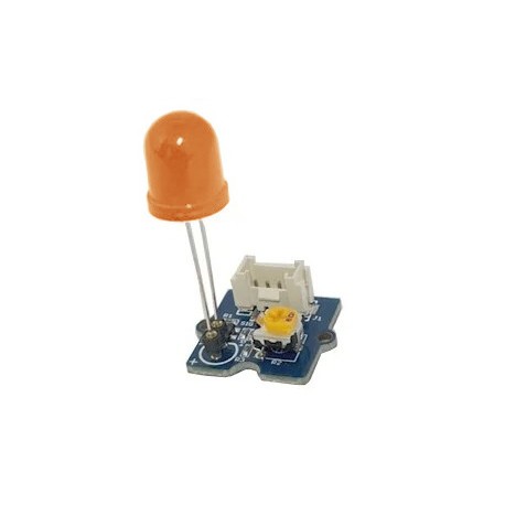 X-104030005 Module Grove Led orange 10 mm pour arduino et Raspberry