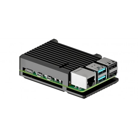 Boitier alu refroidisseur passif pour Raspberry Pi 5