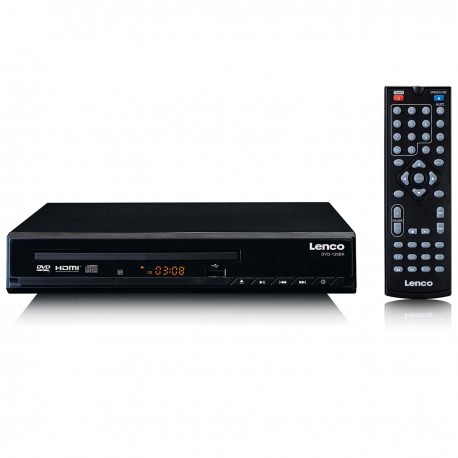 Lecteur DVD avec HDMI et télécommande Noir - 1