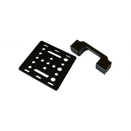 Supports et fixation pour chariot mobile pour profilés 20x20