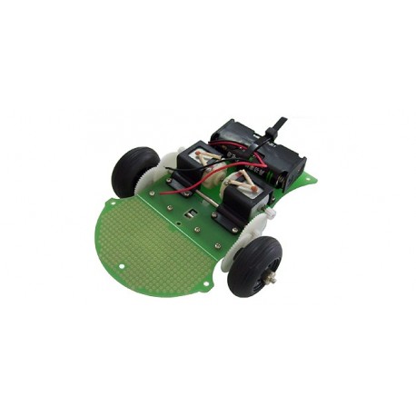 CHASRP-1 Châssis robot mobile roulant (2 roues) pour arduino et STEM 