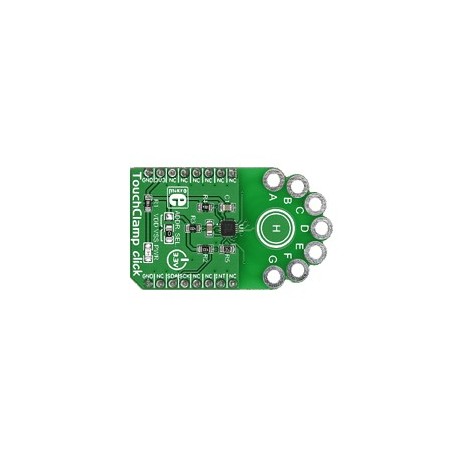 MIKROE-2294 : TouchClamp Click Board - Capteur capacitif 7 entrées