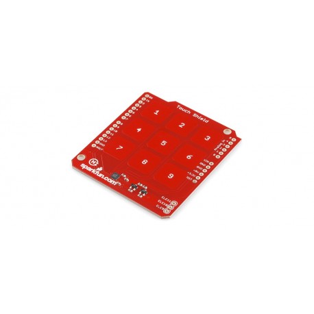 DEV-12013 : Platine "touch shield" Sparkfun 9 touches pour Arduino
