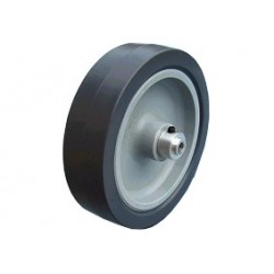 Grande roue pour robot (diam. 100 mm) avec pneu gomme antidérapant