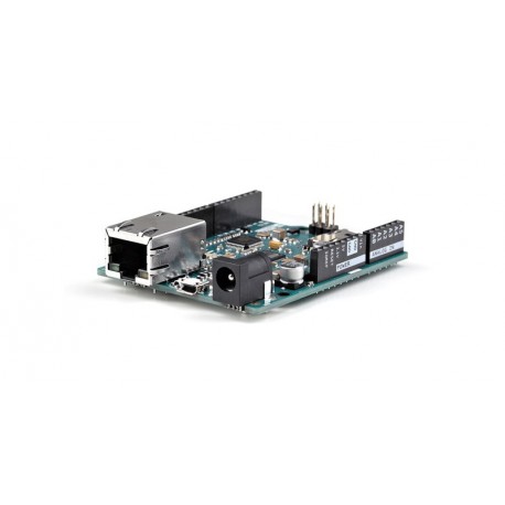 A000022 : Platine Arduino Leonardo Ethernet (base ATmega32u4 + W5500)