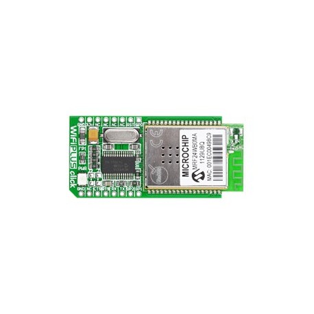 Module WiFi™ Plus Click Board (MRF24WB0M stack TCP/IP)