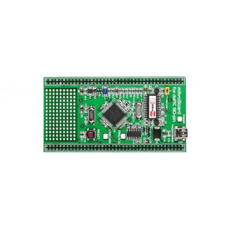 MikroBoard "dsPIC 80 broches" pour UNI-DS6 pour dsPIC30F6014A