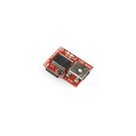 Convertisseur USB - série FTDI Basic Breakout Sparkfun - 3,3 V