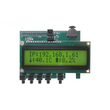 Afficheur LCD alphanumérique 2 x 16 caractères Piface pour Raspberry