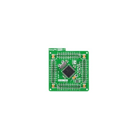 MCUcard Mikroelektronika avec microcontrôleur PIC18F8722