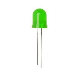 Led verte diffusante 10mm - 1