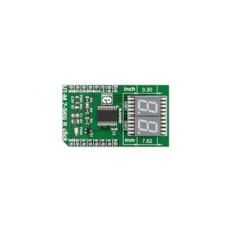 MIKROE-2746 Module afficheur 7 segments UT-M 7-SEG R click