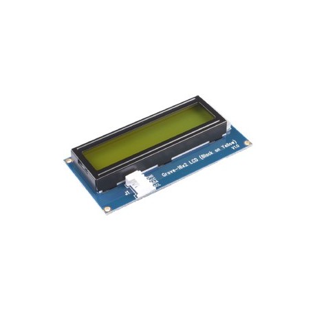 Module Grove Afficheur LCD 2x16 (noir sur jaune) 104020113 pour Arduino