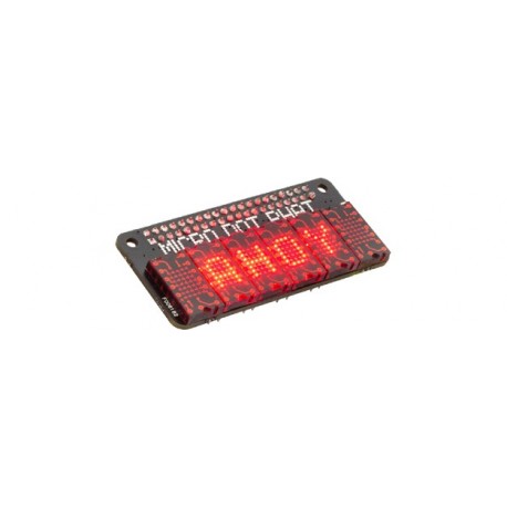 Kit matrice à leds Micro Dot pHAT (rouge) Pimoroni PIM186 pourRaspberry