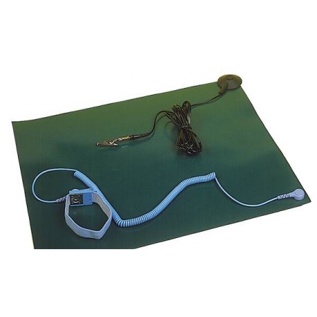 Kit tapis de table antistatique 30 x 40 cm