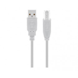 Cordon USB A mâle - USB B mâle (1,8 m)