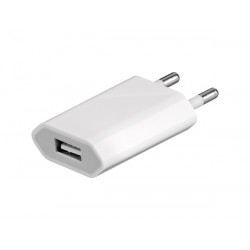 Chargeur USB 1 A (5W) blanc
