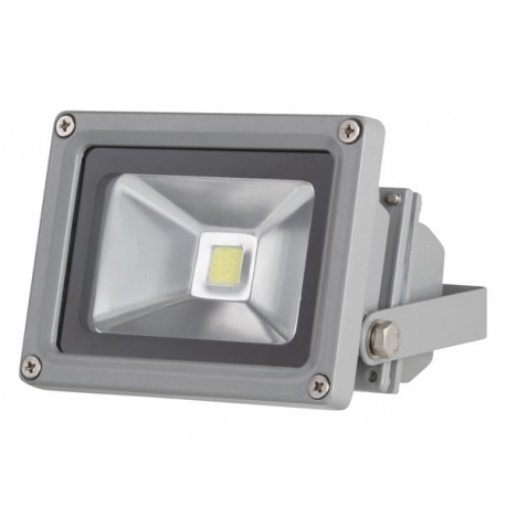 Projecteur gris 10W à Led 6500K LEDA3001CW-G