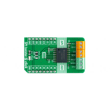 Isolateur de bus SPI Isolator 2 Click MIKROE-4415