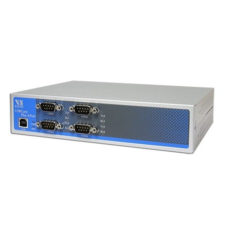 Convertisseur USB - 4 x RS232/RS422/RS485 (USB-4COM Plus) - 1