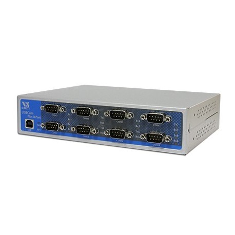 Convertisseur USB - 8 x RS232/RS422/RS485 (USB-8COM Plus) - 1