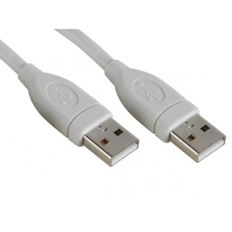 Cordon USB A mâle - USB A mâle (5m)  - 1