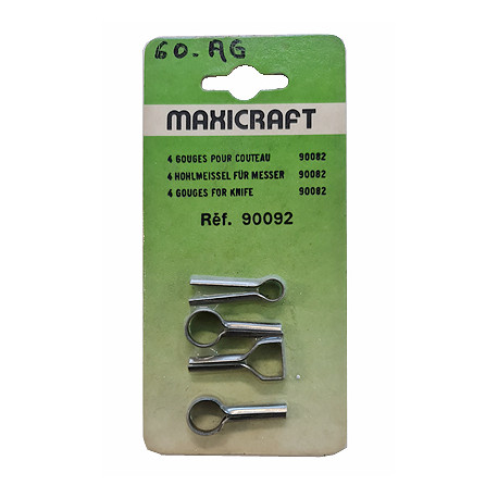 Gouges Maxicraft® 90092 pour couteau