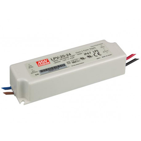 Alimentation à découpage 24V-20W MEAN WELL LPV-20-24