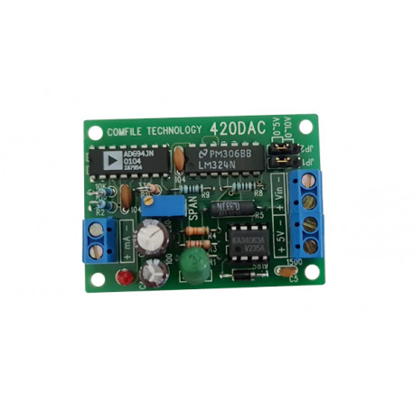 Platine d'interface TinyPLC 420 DAC Board