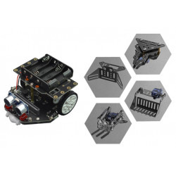Robot micro:Maqueen Plus V2 avec micro:Maqueen Mechanic