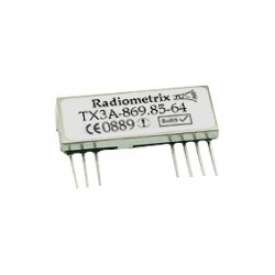 Emetteurs radio 869 MHz Radiometrix TX3A-869