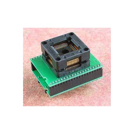 Adaptateur DIL40/TQFP80-1 ZIF AWM-1 - 1