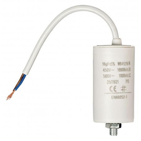 Condensateur 16.0uf / 450 V + cable - 1