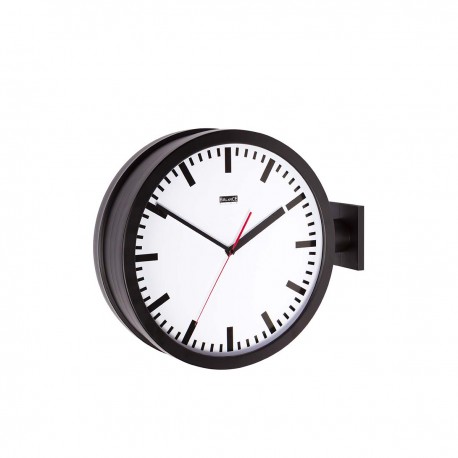 Horloge murale 38 cm Analogiques Noir/Blanc - 1