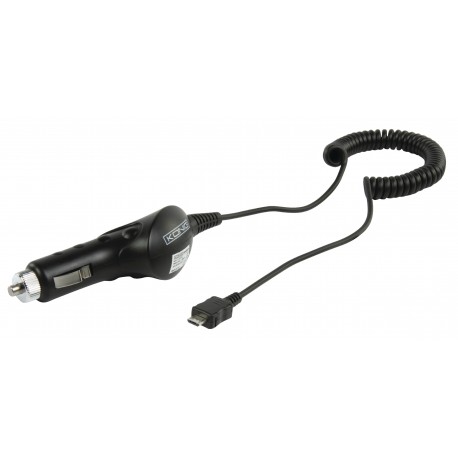 Chargeur de voiture 1.0 A Micro USB Noir - 1