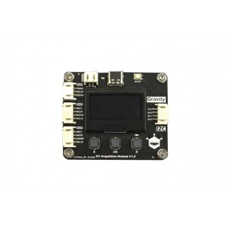 Module Gravity SCI DAQ avec afficheur (I2C) DFR0999